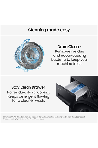 Samsung WW10FG5U34ABEU 10kg 1400 Spin Washing Machine - Black