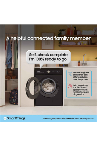 Samsung WW11DG5B25ABEU Black 11kg 1400 Spin Washing Machine