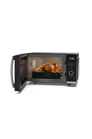 The Sharp YC-QS254AU-B Black 900W 25L Microwave Oven